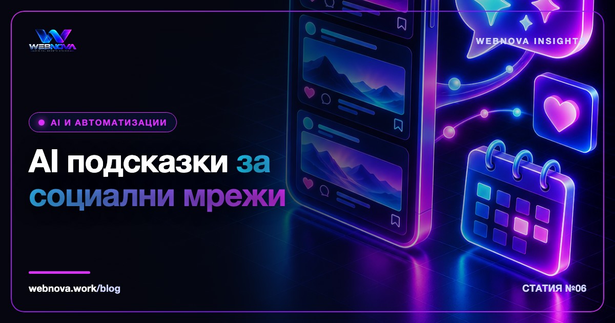 AI подсказки за социални мрежи: готови шаблони и план за 7 дни