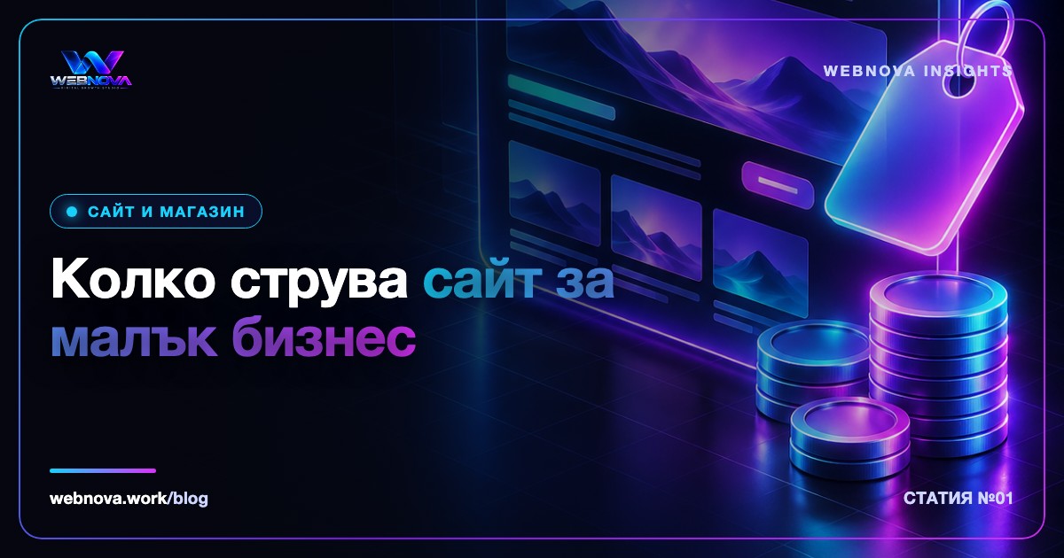 Колко струва сайт за малък бизнес: пълно ръководство