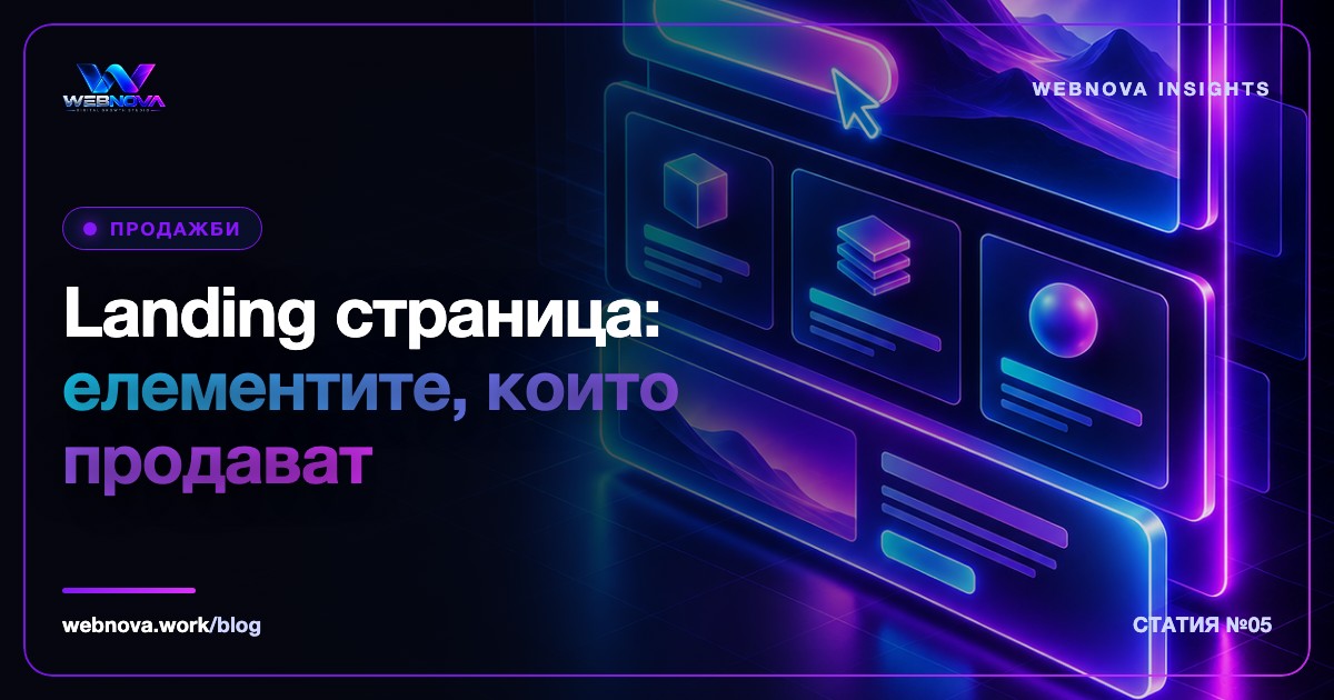 Landing страница: елементите, които продават