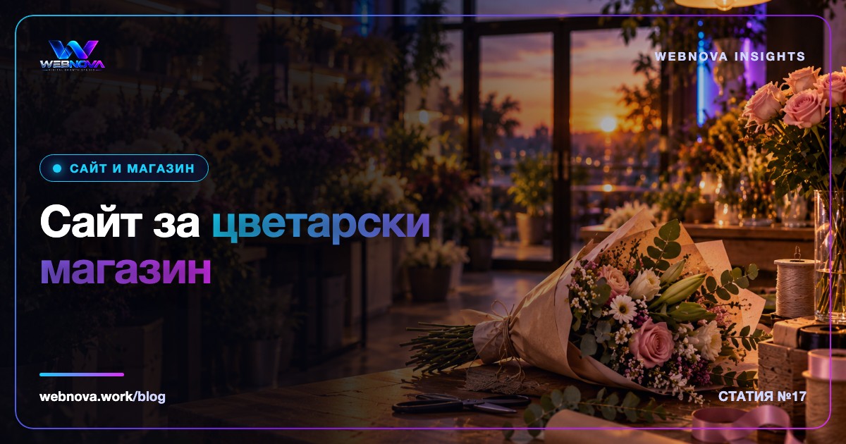 Сайт за цветарски магазин: какво да има и как да привлича клиенти