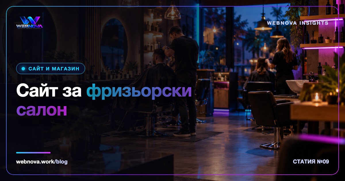 Сайт за фризьорски салон: какво да има и как да привлича клиенти