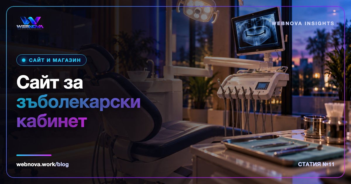 Сайт за зъболекарски кабинет: какво да има и как да привлича клиенти