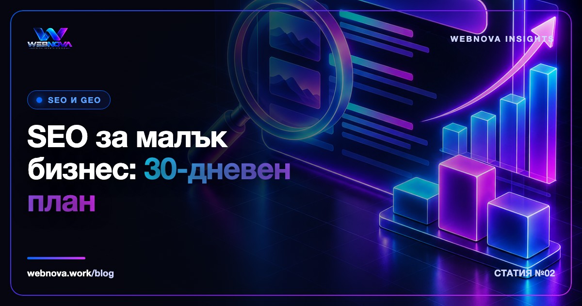 SEO за малък бизнес: 30-дневен план със стъпки